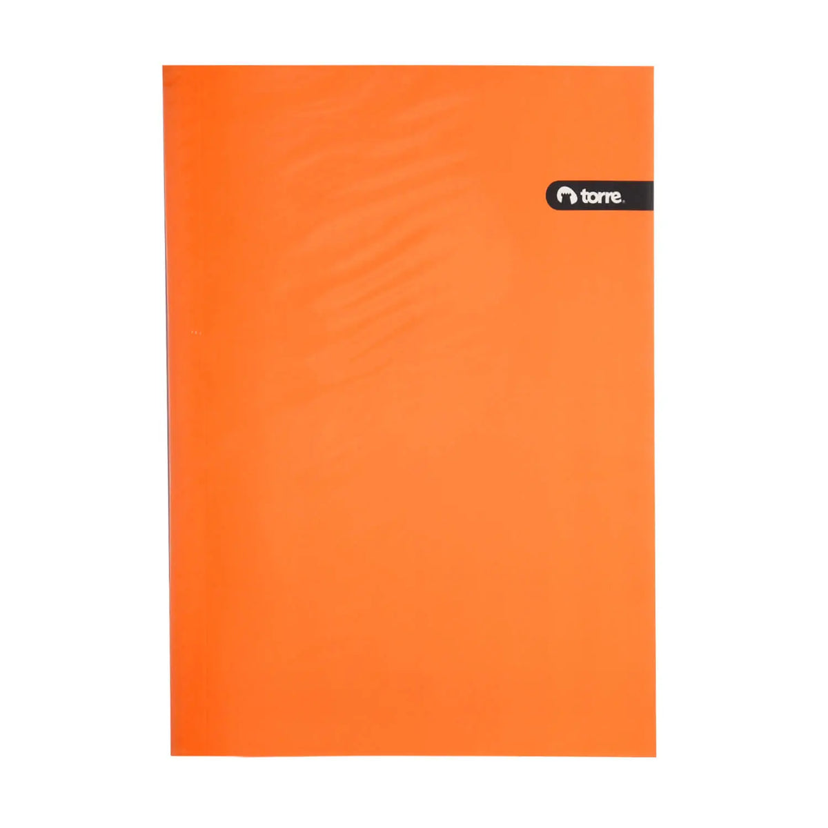 Carpeta plastificada acoclip tamaño oficio naranjo, marca Torre, ideal para uso escolar y de oficina