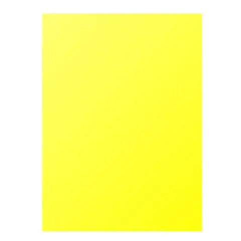 Cartulina Española Pliego Amarillo 53.3x77 cm