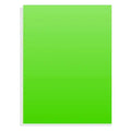 Cartulina Pliego Verde Claro 53.3x77 cm