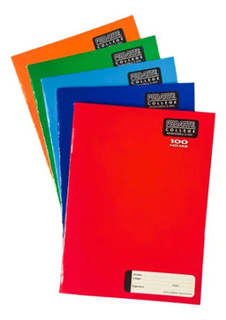 Cuaderno College 100hjs 5mm Proarte