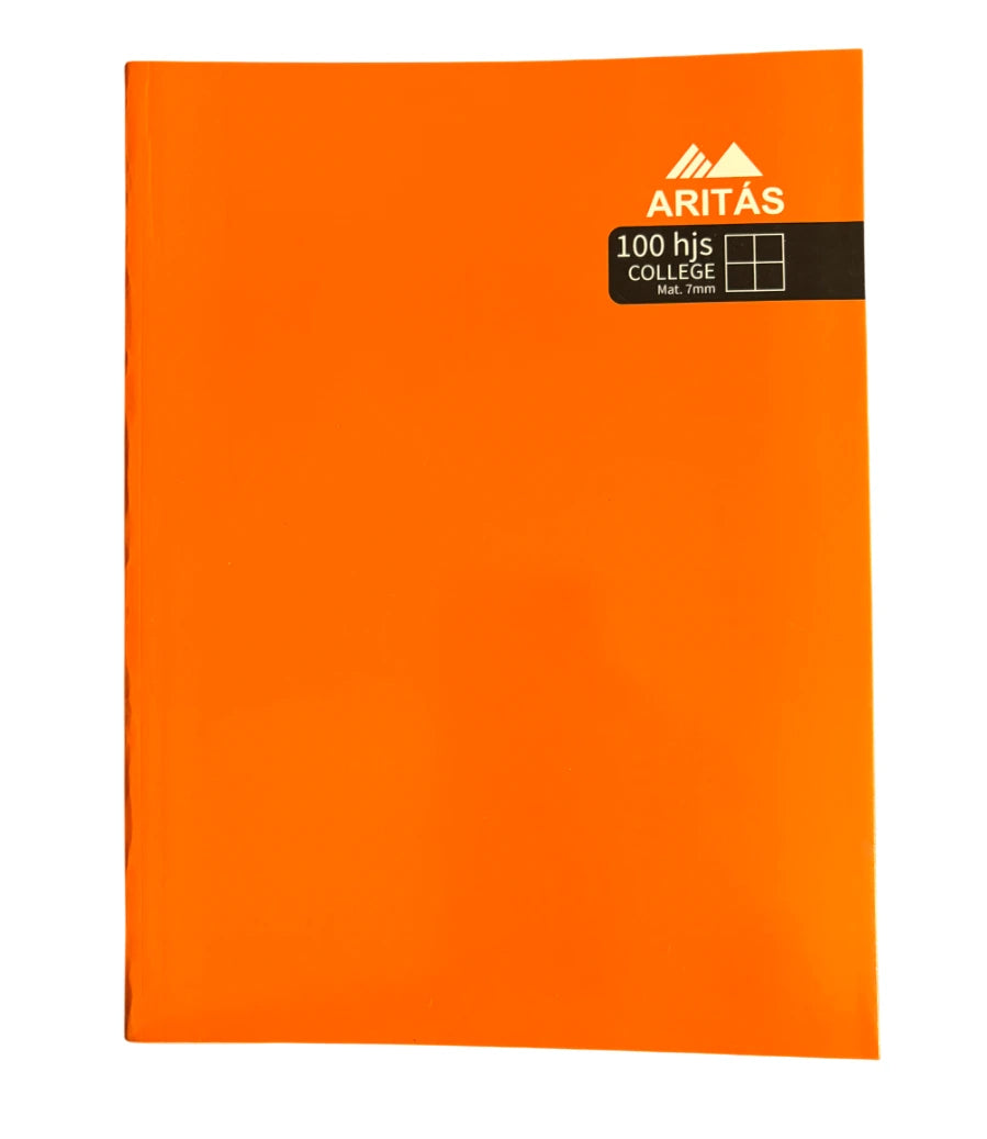 Cuaderno College 100Hjs 7Mm Aritas (Color Surtido)