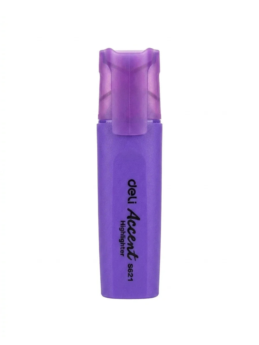 Destacador Fluorescente Morado Deli