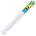Forro adhesivo transparente (papel contac) de 45 cm x 1,5 metros, ideal para forrar cuadernos y libros