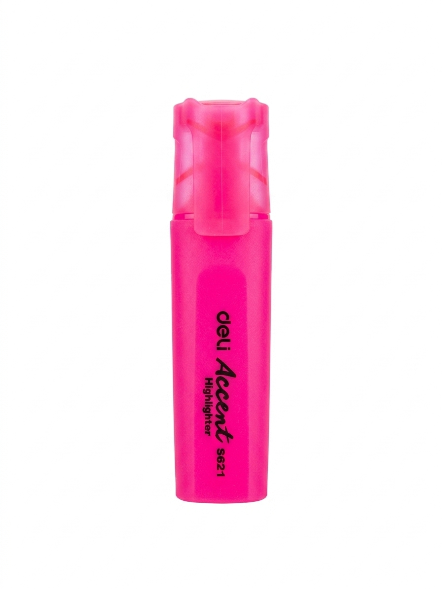 Destacador Fluorescente Rosado Deli