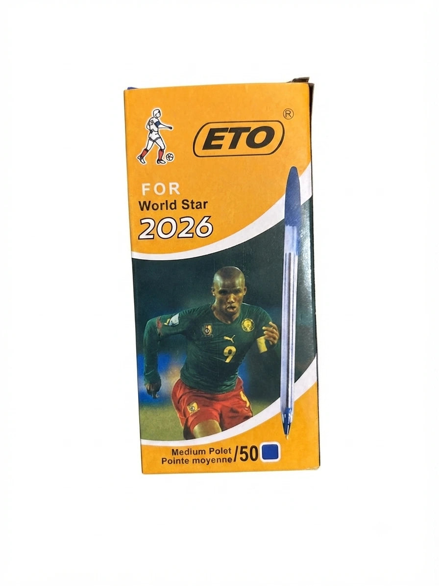 Lápiz Pasta Azul Eto Caja 50 Un