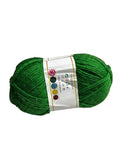 Madeja De Lana Color Verde Oscuro (100 g)