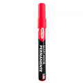 Marcador permanente punta redonda rojo marca Artel, ideal para marcar superficies de forma duradera