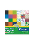 Papel Lustre Origami 12 Diseños 24 Hojas 16 X 16 cm Torre
