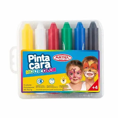 Pinta Caritas 6 Colores Artel