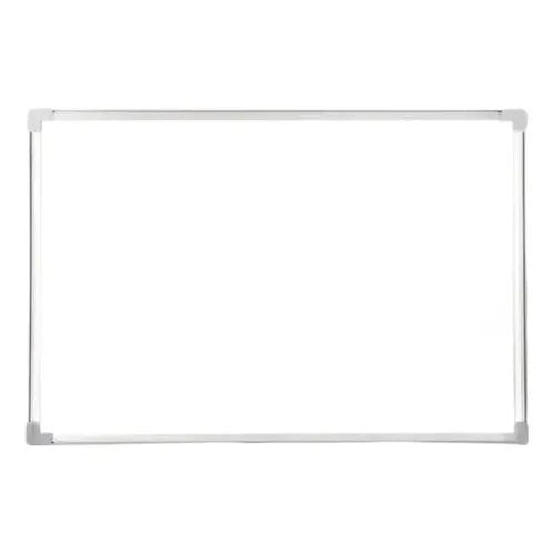 Pizarra Marzú de 30x40 cm con marco de aluminio, ideal para uso escolar y de oficina