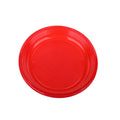 Plato plástico desechable rojo 20.5cm pack 10 unidades