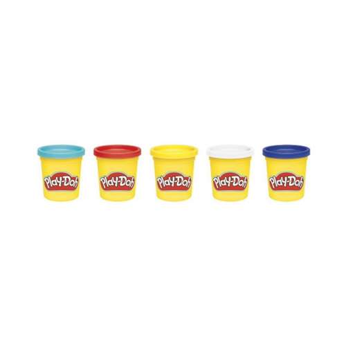 Masa Play Doh Pack 5 Unidades 85 g Colores Surtidos