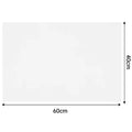 Pliego de goma eva blanco de 40x60 cm, ideal para manualidades y trabajos escolares