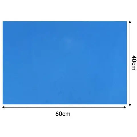 Pliego de goma eva azul de 40x60 cm, ideal para manualidades y trabajos escolares