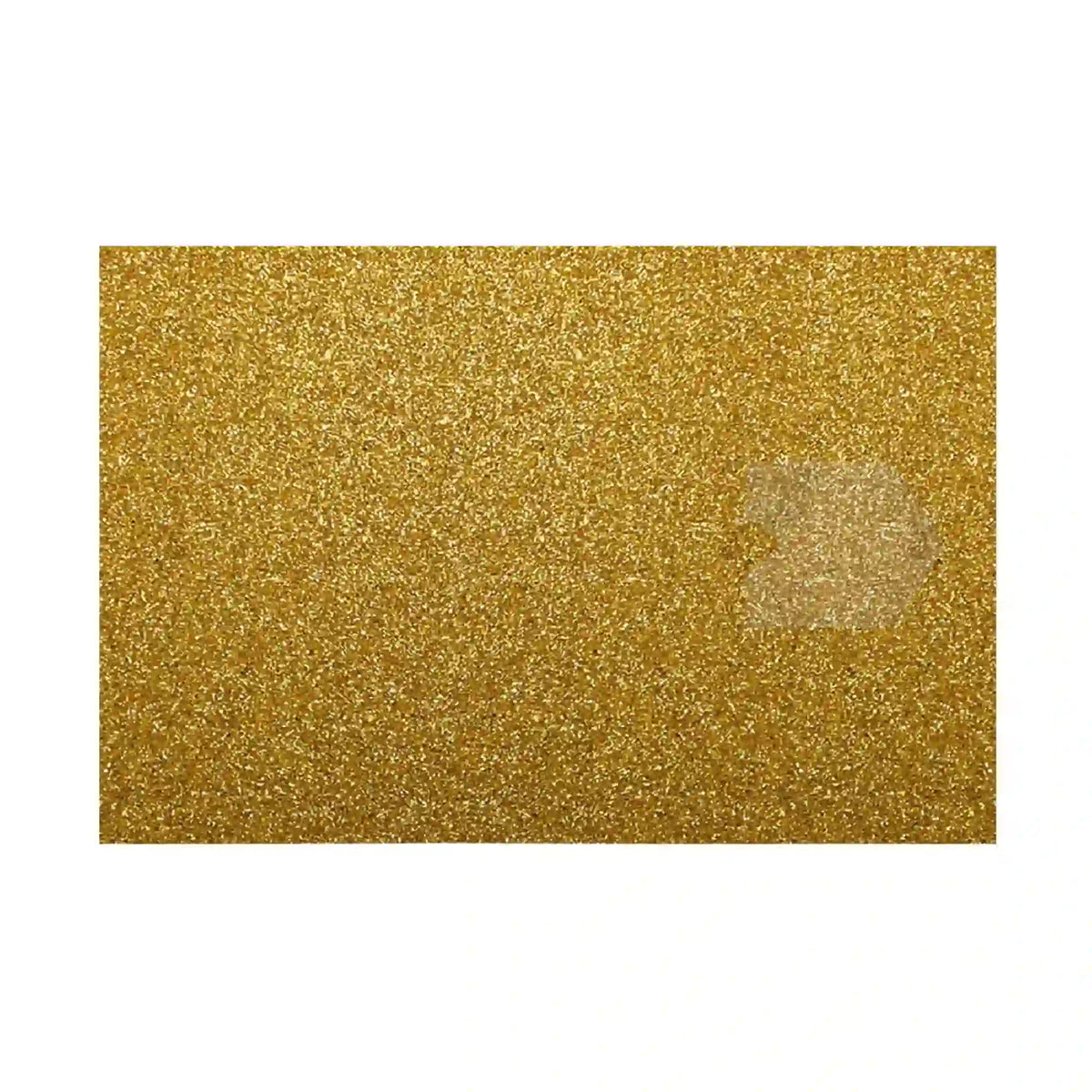 Pliego de goma eva glitter dorado de 40x60 cm, ideal para manualidades y trabajos escolares