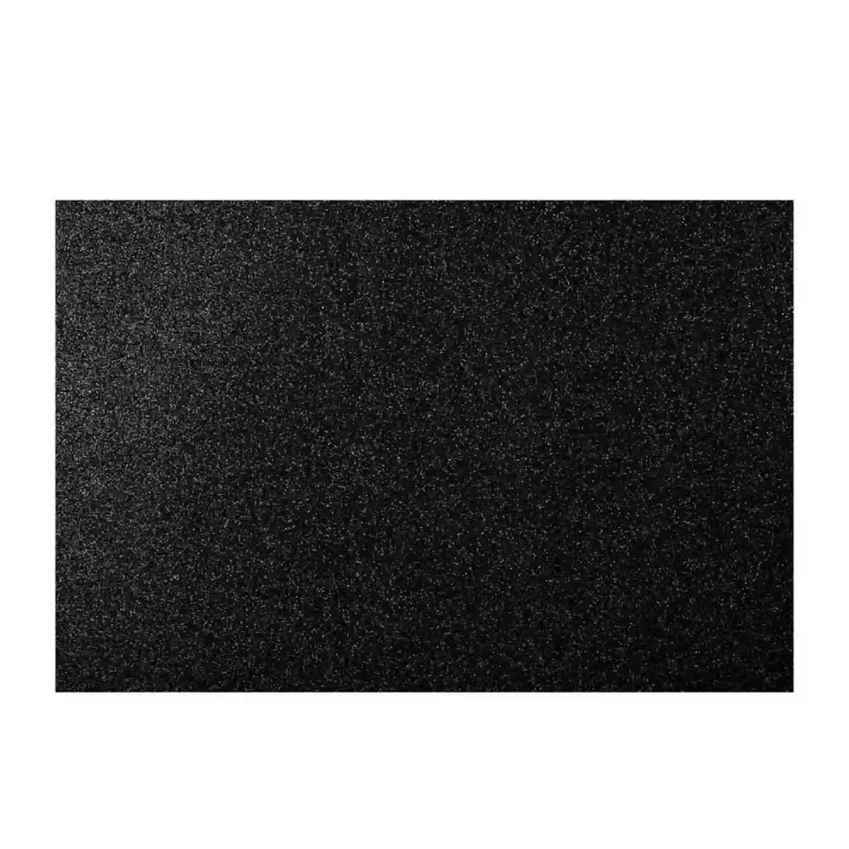 Pliego de goma eva glitter negro de 40x60 cm, ideal para manualidades y trabajos escolares