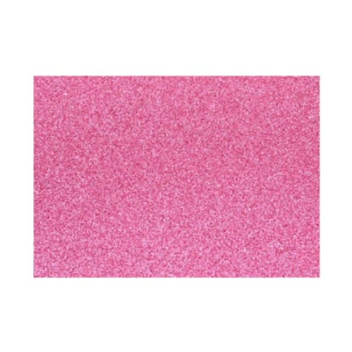 Pliego de goma eva glitter rosado de 40x60 cm, ideal para manualidades y trabajos escolares