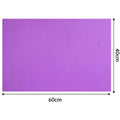 Pliego de goma eva morado de 40x60 cm, ideal para manualidades y trabajos escolares