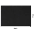 Pliego de goma eva negro de 40x60 cm, ideal para manualidades y trabajos escolares