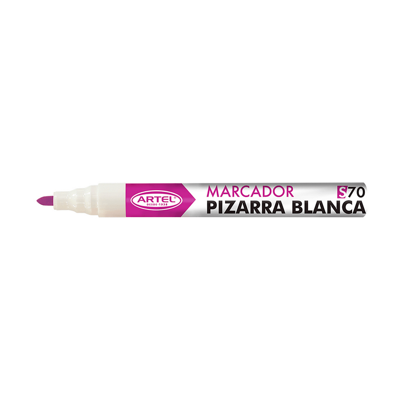 Plumón de Pizarra Rosado Artel