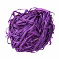 Rafia sintética color morado para manualidades