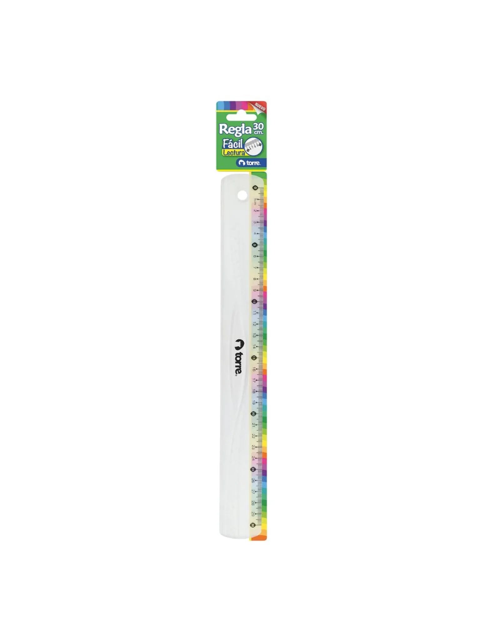 Regla Plástica 30 cm Torre