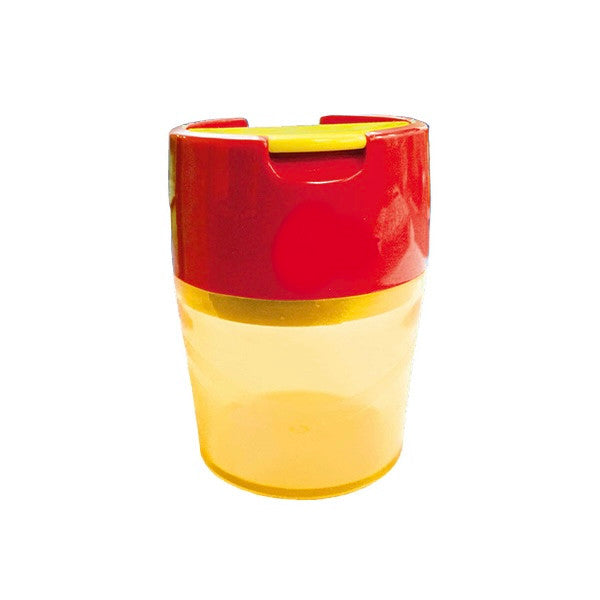 Sacapunta Doble Metálico con Depósito Lavoro (Rojo - Amarillo)