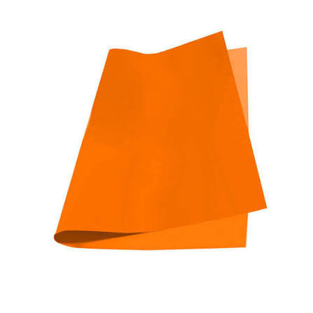 Papel Volantín Pliego Naranjo (1 Un)