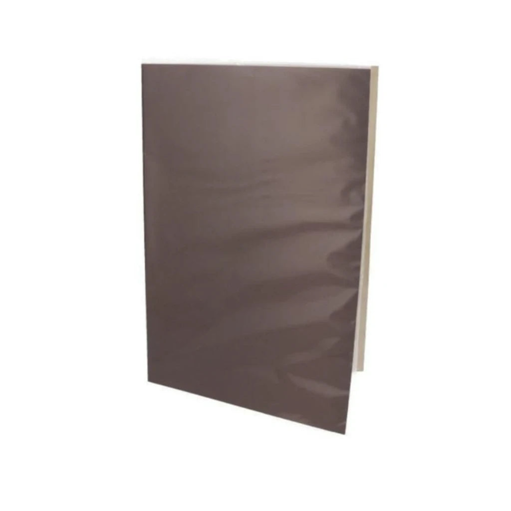 Carpeta Con Acoclip Tamaño Oficio Color Café