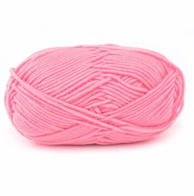 Madeja De Lana Color Rosa (100 g)