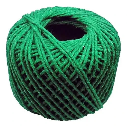 Ovillo Hilo de Cáñamo Verde (50 g)