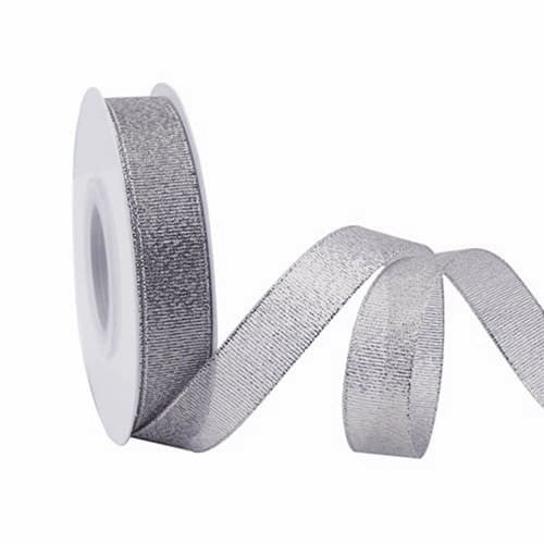 Cinta organza 10mm x 25y Gris