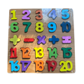 Set De Encaje Números | Juguete Educativo | Didáctico