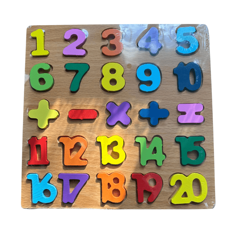 Set De Encaje Números | Juguete Educativo | Didáctico