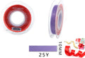 Cinta organza 10mm x 25y Morado