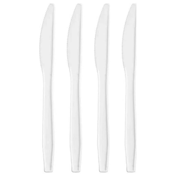 Cuchillos Plásticos Desechables |12 Unidades