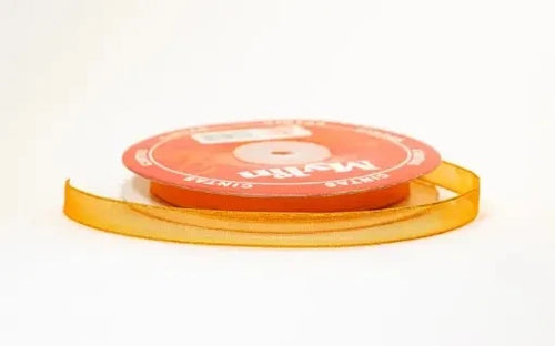 Cinta organza 10mm x 25y Naranja