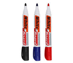 Set de 3 Plumones de Pizarra Blanca