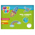 Estuche Papel Diamante 6 Pliegos Arte Top 