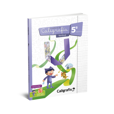 Libro Caligrafía Vertical 5to Básico Caligrafix