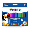 Lapiz Scripto Jumbo 12 colores Murano