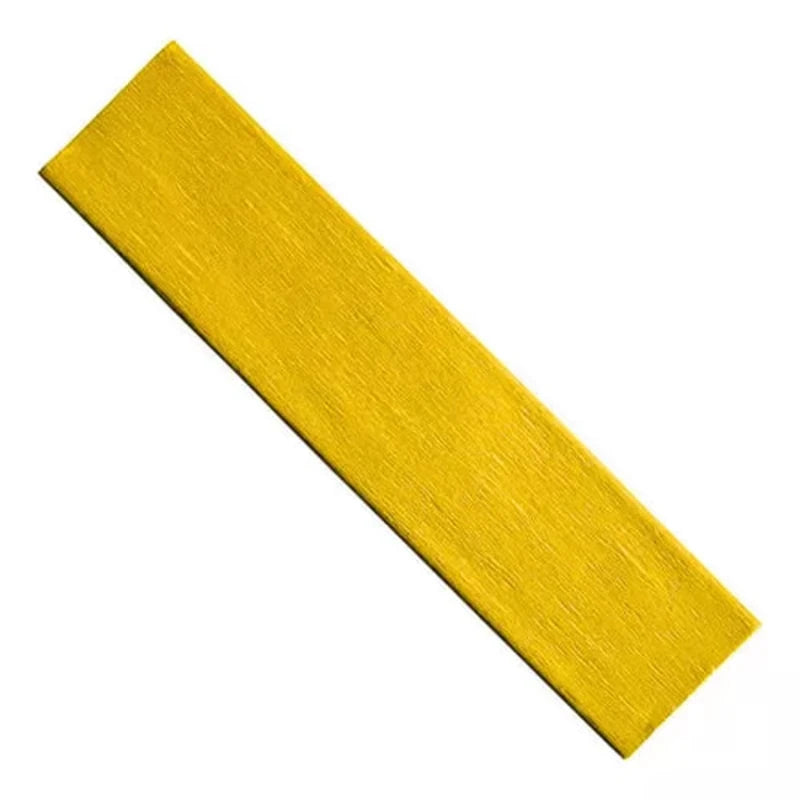 Papel Crepé Pliego Amarillo 
