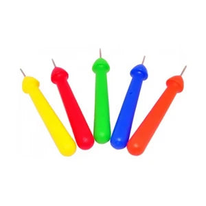 Punzón Plástico Punta Metálica | Colores Surtidos