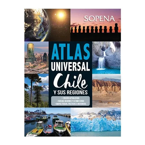Atlas universal Chile y sus regiones Sopena