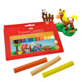 Plasticina Triangular 12 colores Faber Castell