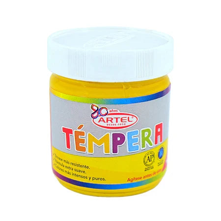 Témpera Amarilla Artel | 100 cc
