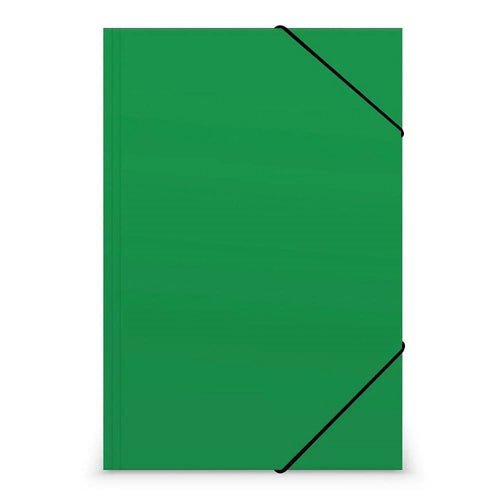 Carpeta Con Elástico Color Verde