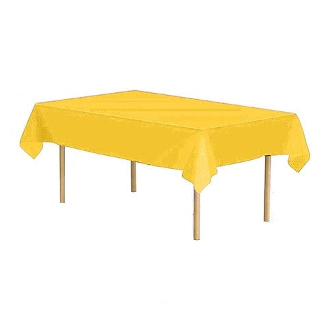 Mantel Plástico (137x185 cm) Amarillo 