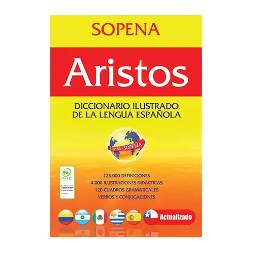 Diccionario Aristos ilustrado de la lengua Española Sopena