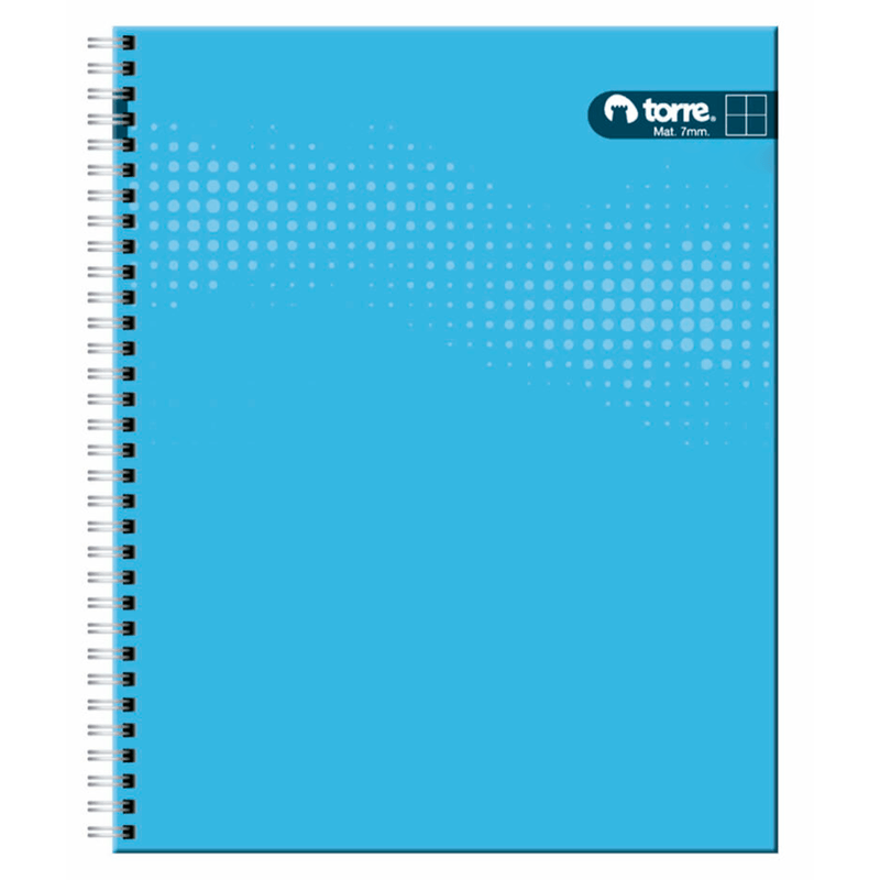 Cuaderno Universitario 100 hj 7 mm Torre Liso